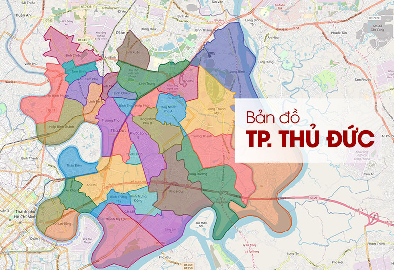 Thủ Đức 'Biến Hình': [Bản Đồ Mới Nhất] Điểm Nóng Đầu Tư 2024?