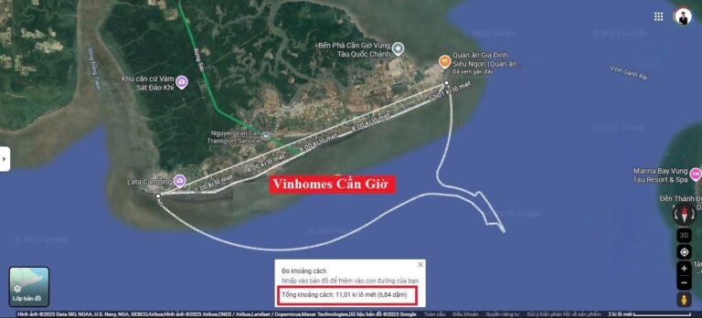 Dự án Vinhomes Cần Giờ - Không gian sống xanh, trong lành