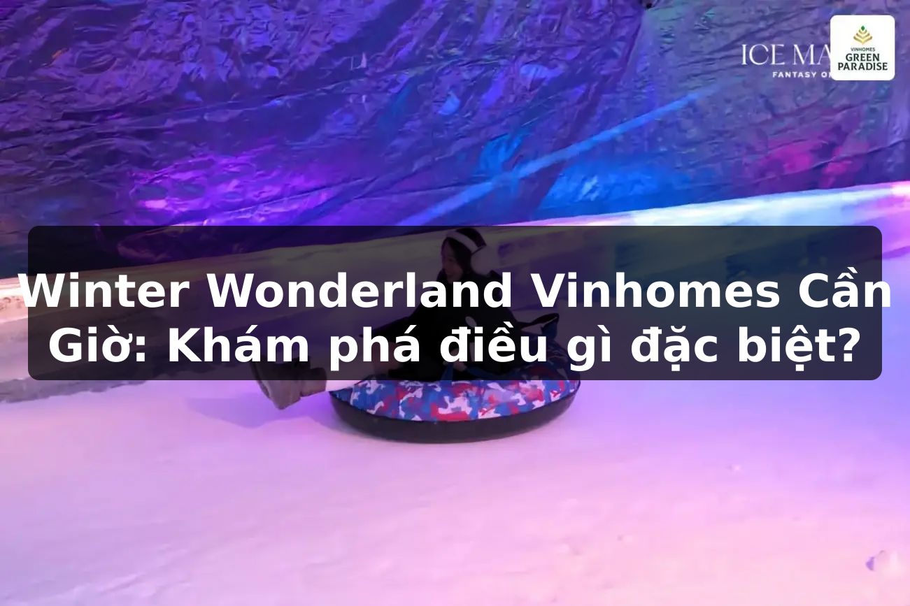 Winter Wonderland Vinhomes Cần Giờ: Khám phá điều gì đặc biệt?